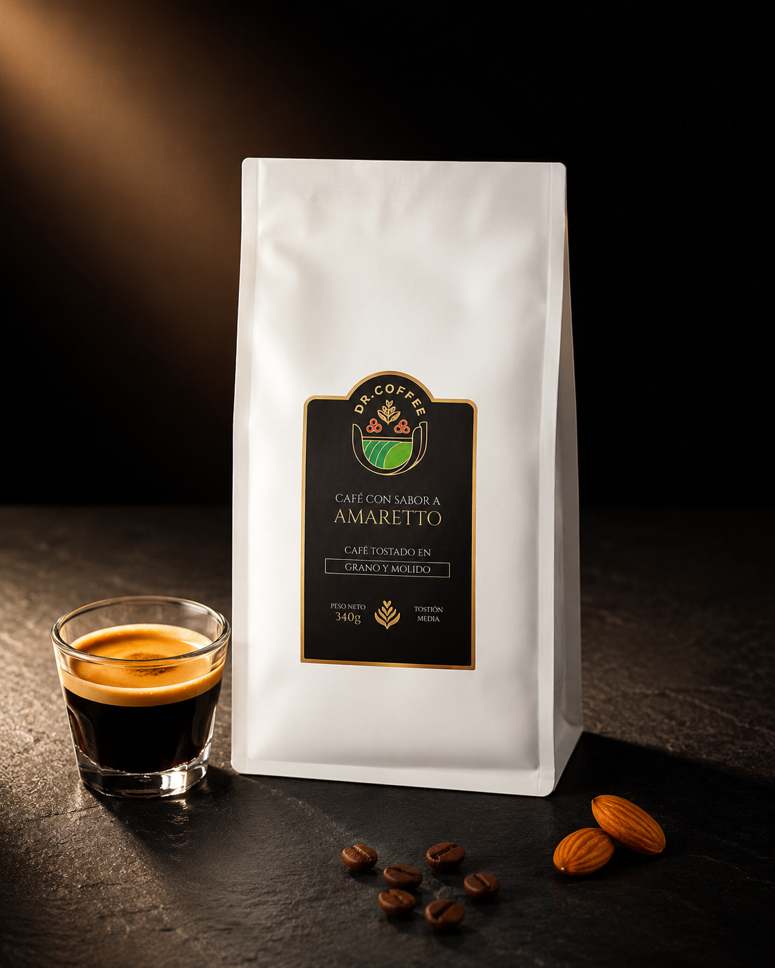 CAFÉ CON SABOR A AMARETTO