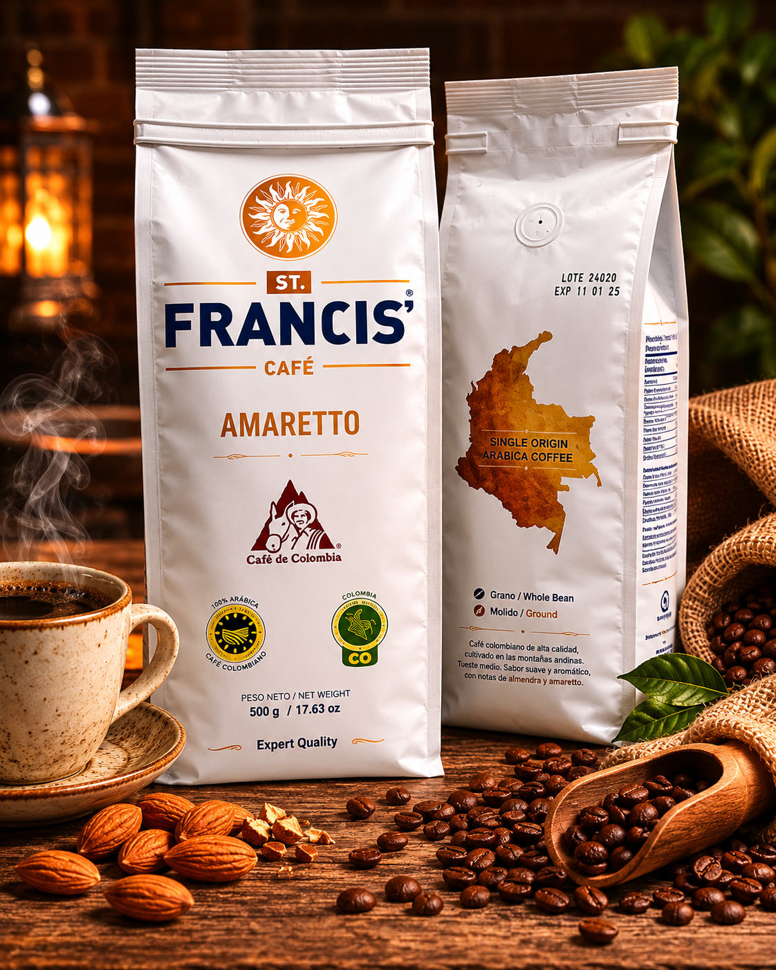 CAFÉ CON SABOR A AMARETTO